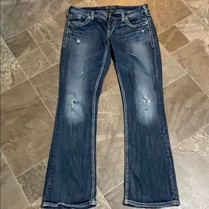 SILVERS, BOOT CUT, LIGHT DESTRUCTION WASH